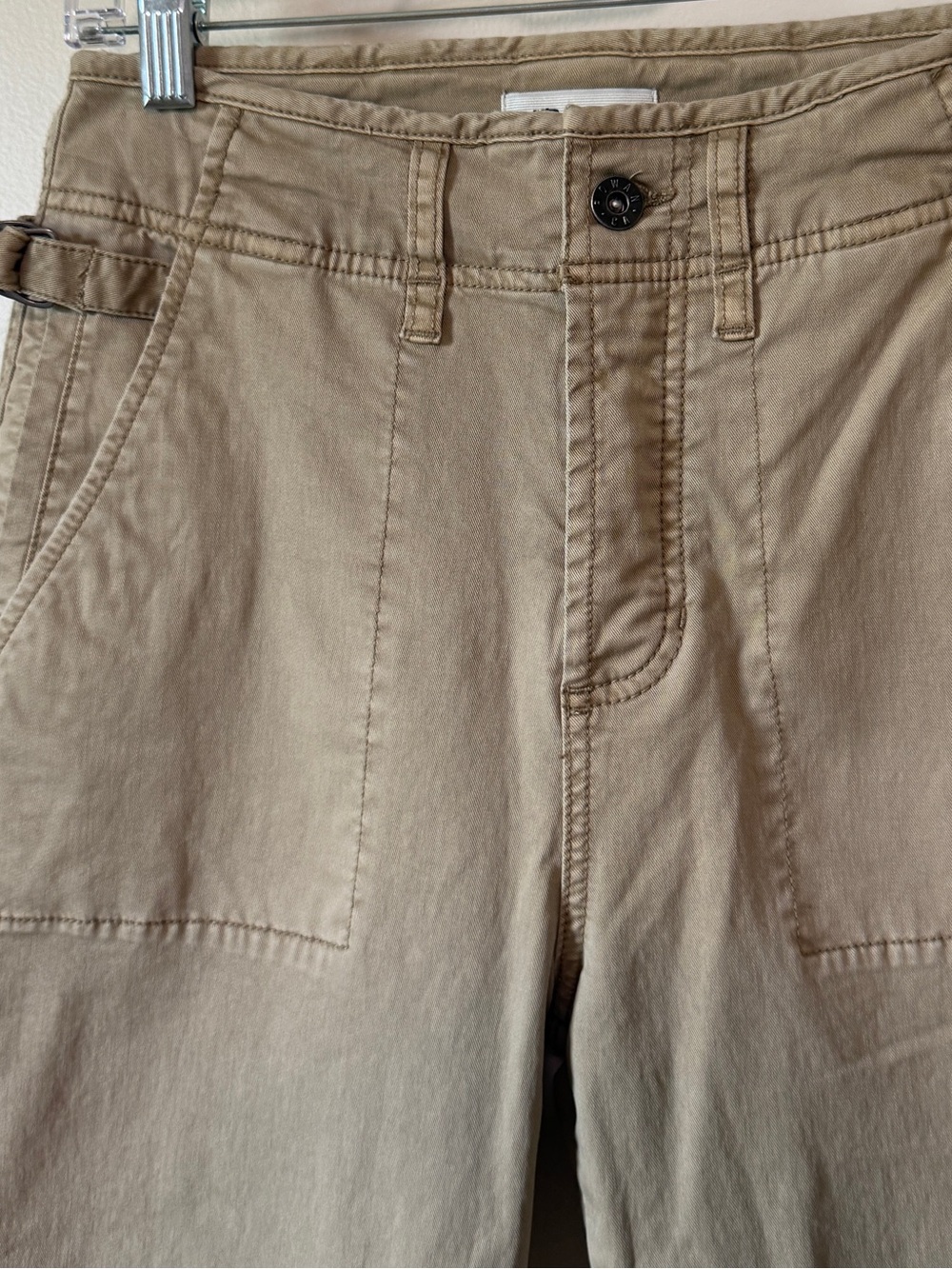 Rowan Jalen Utility Trouser Size Cinch High Waisted Tapered Leg 28 Sand Dune — image 6 of 8